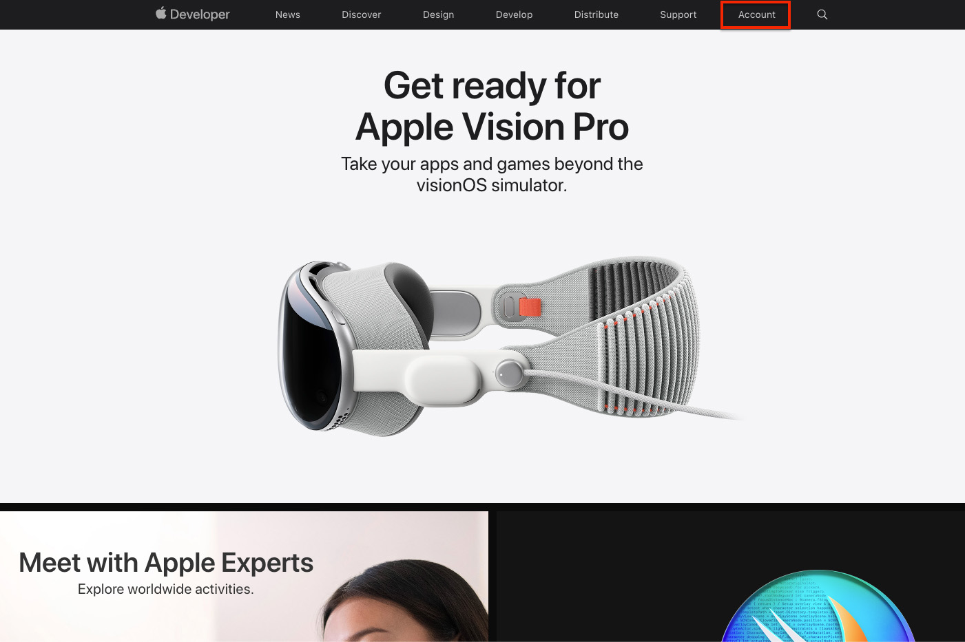 Apple Developer Program Homepage